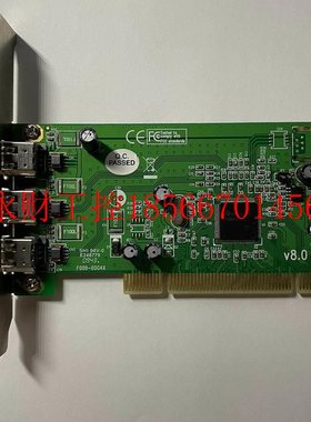 议价现货台湾F009-00G4X V8 0 PCI 1394采集卡成色新 实物图￥