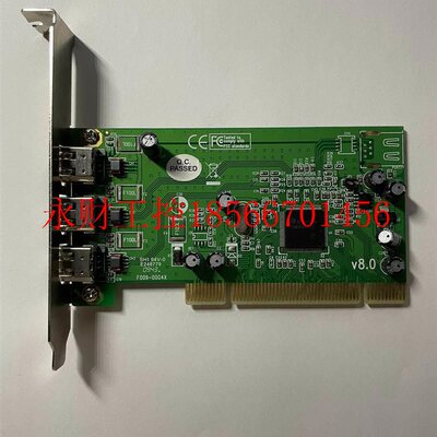 议价现货台湾F009-00G4X V8 0 PCI 1394采集卡成色新 实物图￥
