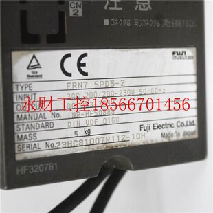 富士 议价工控自动设备现FRNBKW7.PD5 FUJI 成色￥ 驱动器 货
