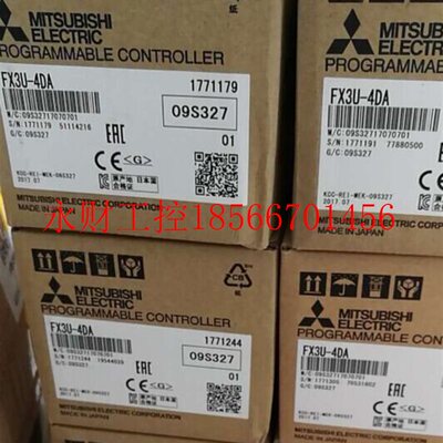 议价FX3U-4DA|型模拟量输出模块|日本原装现货￥