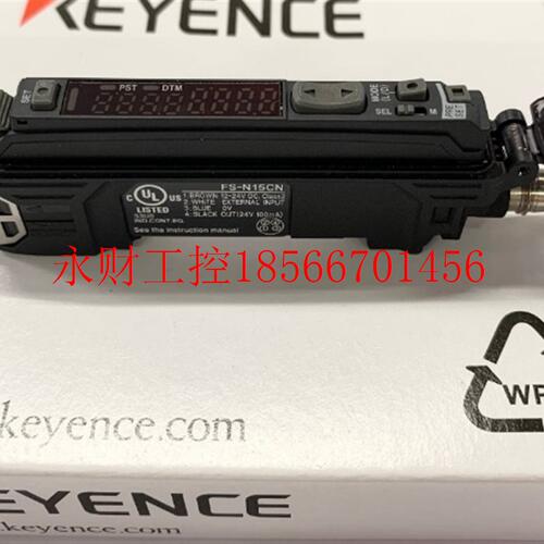 议价KEYENCE/基恩士 FS-N15CN   数字光纤传感器  M8连接器型￥
