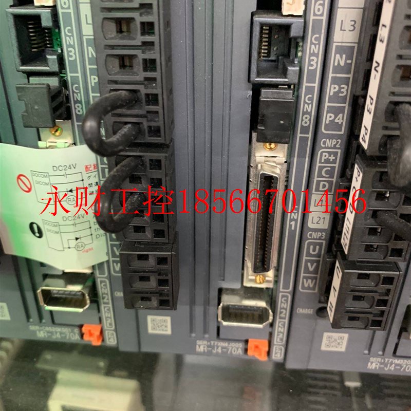 议价成色漂亮 MR-J4-70A三菱伺服电机原750W现货￥