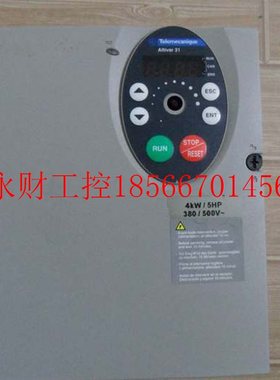 议价原装拆机Schneider Electric/施耐德变频器ATV31HU40N4A 4K￥