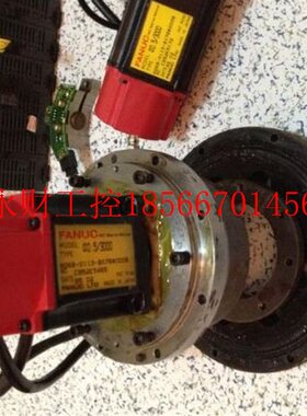 议价FANUC发那科伺服电机A06B-0113-B078#0008带机械配件￥