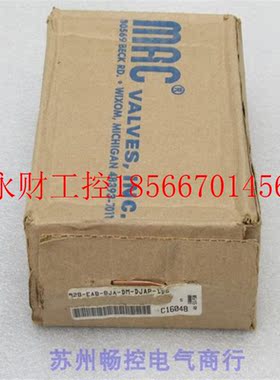 议价*全新MAC电磁阀 92B-EAB-BJA-DM-DJAP-1DG 现货￥
