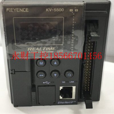 议价KEYENCE/基恩士 KV-5500 可编程控制器 内置 CPU 单元 、拍￥