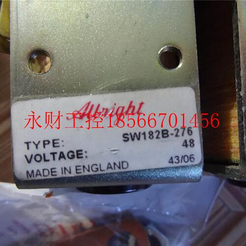议价原装Albright接触口器叉车直SAE器流接触SW218B -276 48V进￥