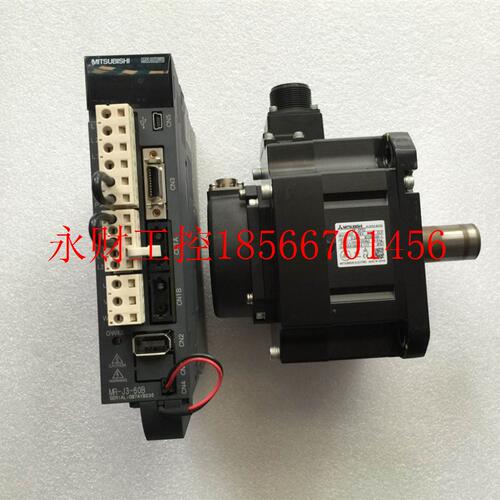 议价三菱伺服电机驱动器 HF-SP52+MR-J3-60B 一套 拆机 销售￥