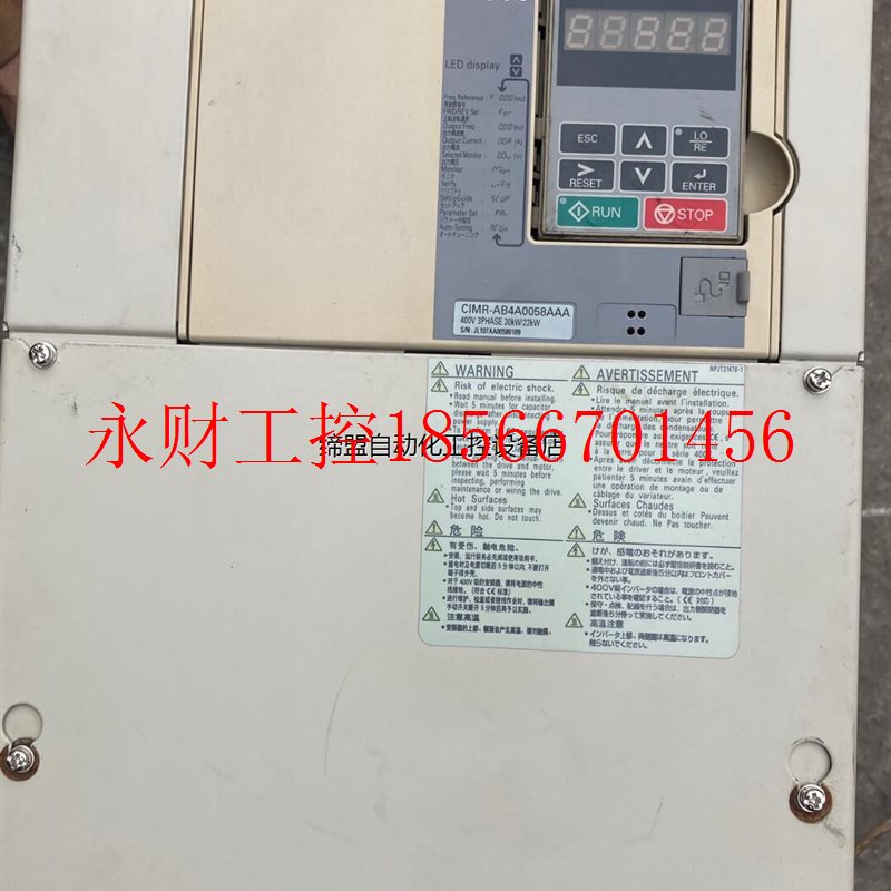 议价安川A1000变频器 CIMR-AB4A0058AAA￥