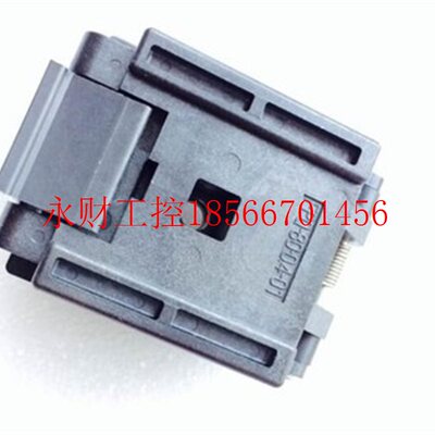 议价FPQ-80-0.4-01测试座 10X10MM 间距0.4MM TQFP80LQFP80 ENP￥
