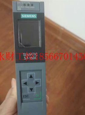 议价西门子拆机9成新CPU 1511F-1 PN模块,6ES7 511-1FK02-0AB0￥