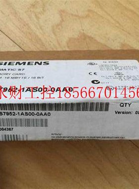 议价原装正品未开封6ES7952-1AS00-0AA016M字节RAM6ES7952-1AS0￥