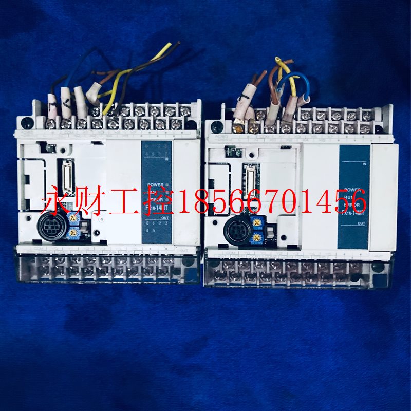 议价三菱PLC FX1N-14MT-001 /1S-30MT 原装拆机件 测试完好 质￥