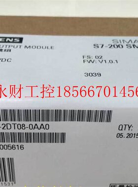 议价6ES72882DT080AA0西门子PLC S7-200SMART 模块6ES7288-2DT0￥