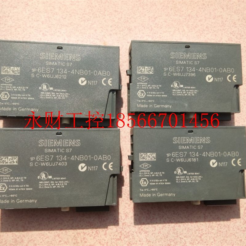议价原装正品几乎全新6ES7134-4NB01-0AB0,6ES7 134-4NB01-0AB￥