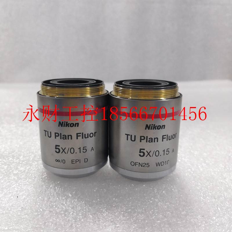 议价Nikon尼康TU Plan Fluor 5X/0.15 BD EPI D明暗场物镜 ￥