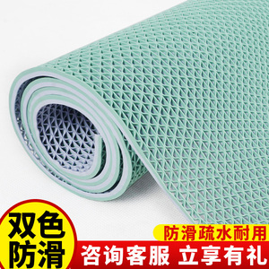 人仁镂空漏水地垫防楼梯滑厕所卫生间洗澡浴室淋浴厨房隔水 PVC垫
