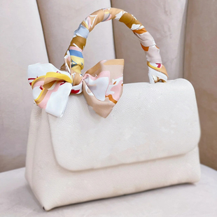 保护包包手柄丝巾绑包女夏季薄款装饰包带丝带长条仿真丝飘带发带