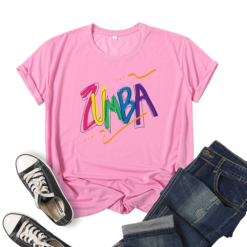 ZUMBAT恤字母短袖2020wish外贸尊