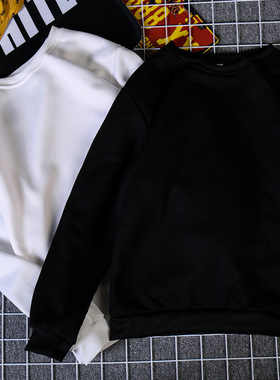 2023年跨境卫衣亚马逊独立站女装纯色款wish爆款现货TEMU