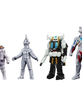 赛文加乌英达姆机械金古桥泽塔奥特小号软胶玩偶特空机怪兽玩具男