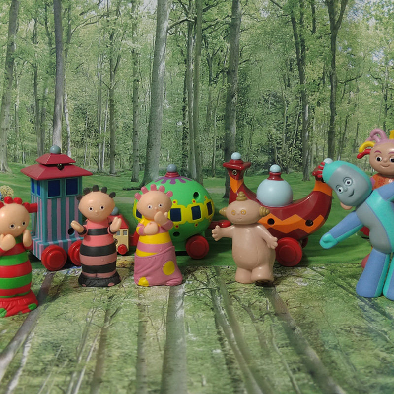 花园宝宝玛卡巴卡唔西迪西玩具人偶叮叮车礼盒全套装女孩手办玩具