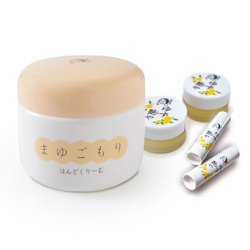 yojiya蚕丝蛋白润唇膏护手霜