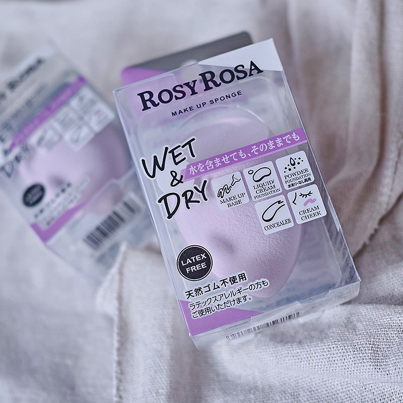 日本 Rosy Rosa 新款3D 美妆蛋海绵粉扑 干湿两用 粉底液不吃粉,彩妆/香水/美妆工具,美妆蛋/扑/海绵,淘宝优惠券,粉丝福利购,淘宝优惠卷