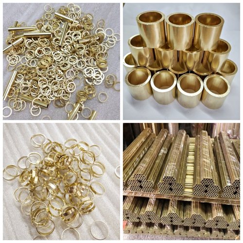 H62空心黄铜管H65黄铜圆管精密毛细铜管薄壁铜管空心铜棒铜套切割