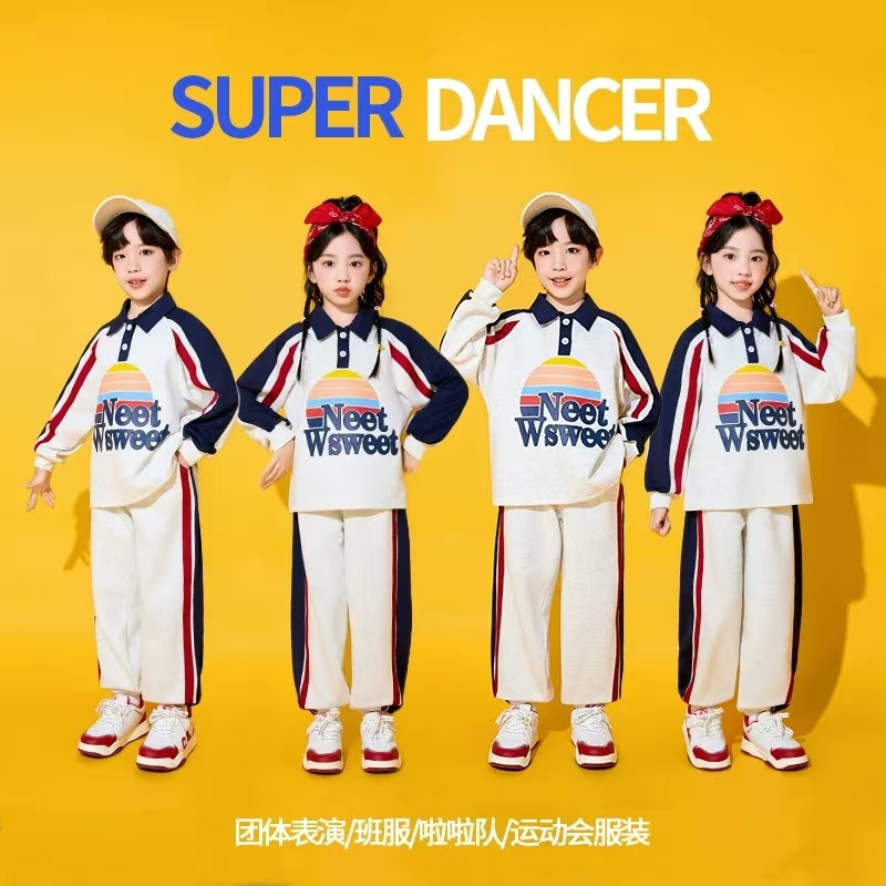儿童啦啦队运动会服装幼儿园班服