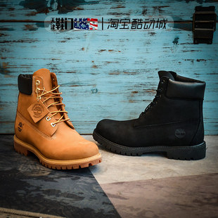 Timberland天木兰经典 大黄靴10061 踢不烂防水添柏岚高帮男女工装