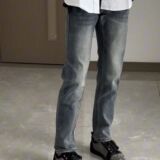 1506-1/K80421/P46高端新款后兜刺绣帆船直筒裤男，男装休闲裤，星座1506-1