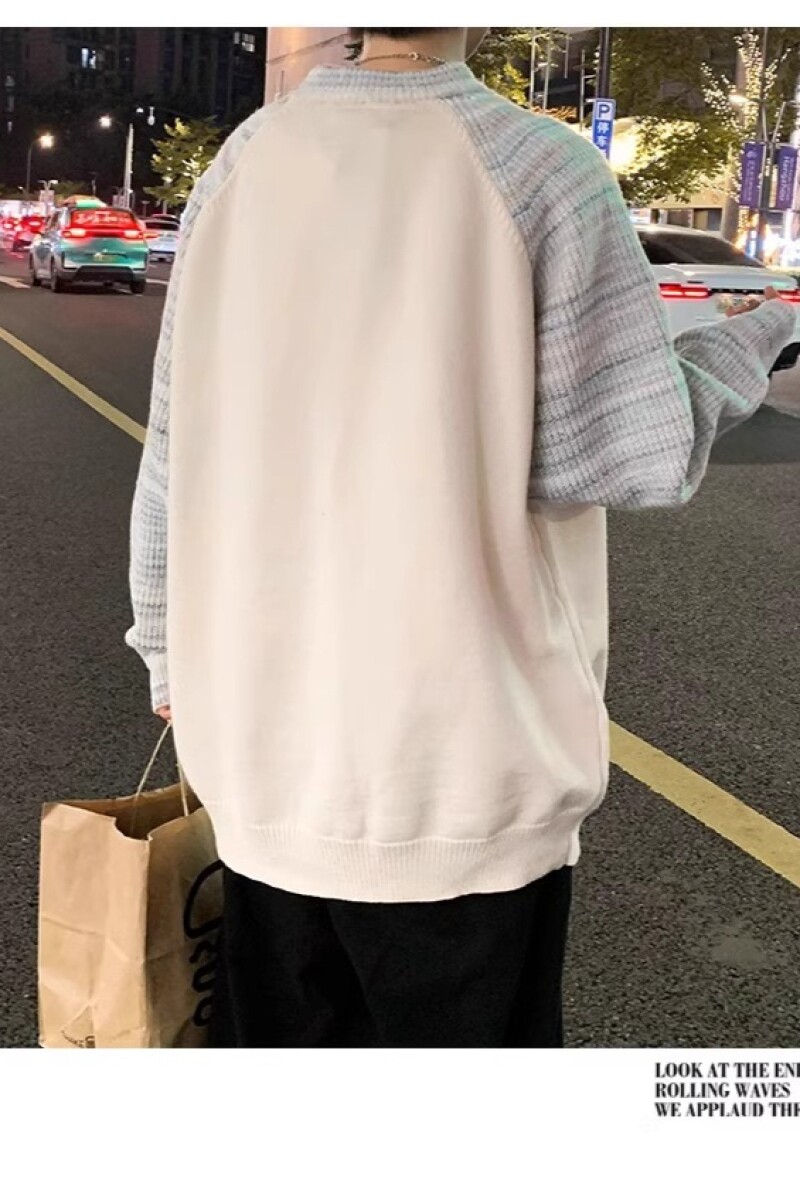 1506/MMY6101/P52男女韩版秋冬潮流宽松加厚毛衣冬季2,男装针织衫/毛衣,星座1506-1