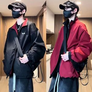 1506-1/JJ691/P54新款夹克春秋冲锋衣男女同款外套潮图片