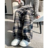 1506/KB4751/P37美式复古宽松潮流直筒呢料阔腿休闲长裤子1，男装休闲裤，星座1506-1