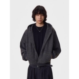 1506/WW0361/P77冬季连帽针织套头加厚卫衣男韩系宽松设计感百搭1，男装卫衣，星座1506-1