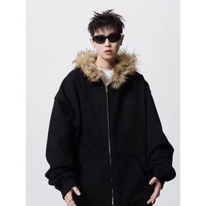 1506-1/WW061/P62新款卫衣港风宽松简约连帽卫衣图片