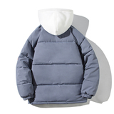 1506-1/WT08/P65冬季加厚男女同款宽松休闲牌假两件连帽棉衣3，男装棉衣，星座1506-1
