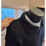 1506/M50151/P52黑色polo领毛衣男秋冬美式复古套头针织衫外套1，男装针织衫/毛衣，星座1506-1