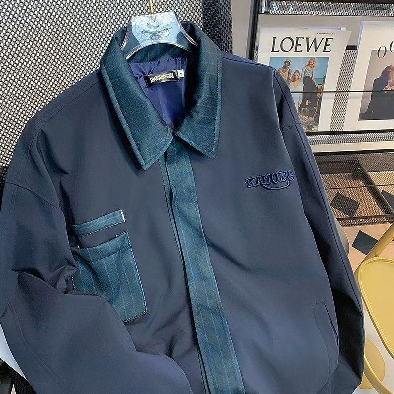 1506-1/J6311/P58日系复古拼接棒球服夹克男春秋,男装夹克,星座1506-1