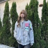 1506-1/JF8071/P66潮原创魔术贴设计飞行员夹克，男装夹克，星座1506-1