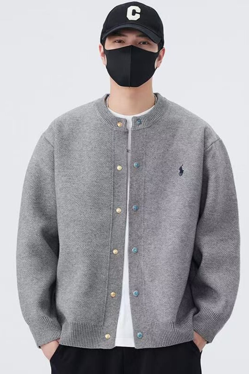 1506-1/M50161/P74新款简约针织开衫夹克男春装上衣潮图片