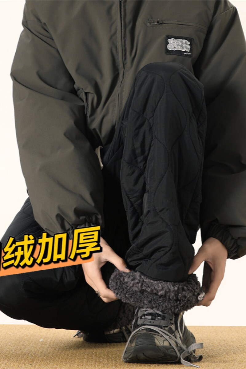 1506/KB45561/P51秋冬直筒拖地垂感羊绒白色休闲加长裤2,男装休闲裤,星座1506-1