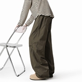 1506-1/KK101321/P51复古工装裤男女宽松廓形百搭阔腿高街休闲裤，男装休闲裤，星座1506-1