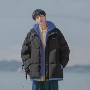 1506/M2131/P71港风棉衣男款冬新款大码潮流冬装面包服2图片
