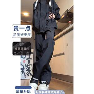 1506-1/KK191/P32美式复古高街工装裤男直筒阔腿休闲裤图片