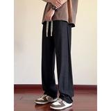 1506-1/K24961/P34卫裤男潮牌春夏季垂感阔腿休闲裤，商品下架区，星座1506-1