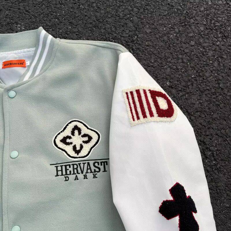 1506-1/JA1671/P66美式重工刺绣棒球服夹克男,男装夹克,星座1506-1