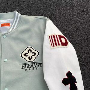 1506-1/JA1671/P66美式重工刺绣棒球服夹克男图片