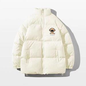1506/QM2970/P63加厚棉服女宽松冬季新款慵懒风保暖立领外套1图片